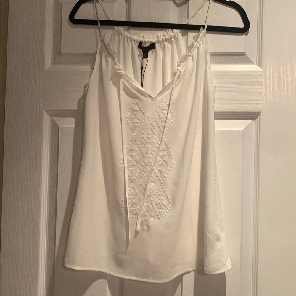 White Sheer Top